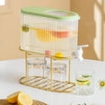 thumbnail image 1 of Bouilloire Froide pour Réfrigérateur avec Pichet d'Eau Froide Seau à Boisson Distributeur de Limonade Distributeur de Pichet d'Eau, 1 of 9
