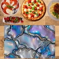 thumbnail image 2 of Joocar Abstract Marble Pattern Table Mats Set Of 4 For Home Kitchen Table Decor 12x18 inch, 2 of 5