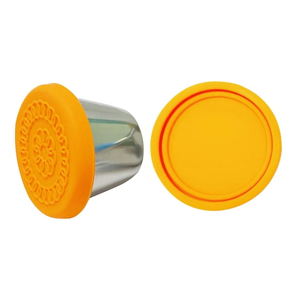 Fridja Salad Dressing Container To Go, Small Condiment Containers with Leakproof Silicone Lids, 1.6oz Kids Sauce Cups Stainless Steel Dips Food Storage for Lunch Box Picnic Travel