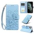 thumbnail image 1 of Funda Cartera GANGXUN con Diseño de Perrito en Relieve para iPhone 11 Pro , Protección 360° con Ranuras y Correa Desmontable, 1 of 6