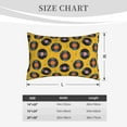thumbnail image 3 of Fotbe Retro Vinyl Records Pillow Cases - Envelope Closure - Luxury, Extra Soft, Cooling Pillow Covers - Wrinkle, Fade, Stain Resistant-14"x20", 3 of 8