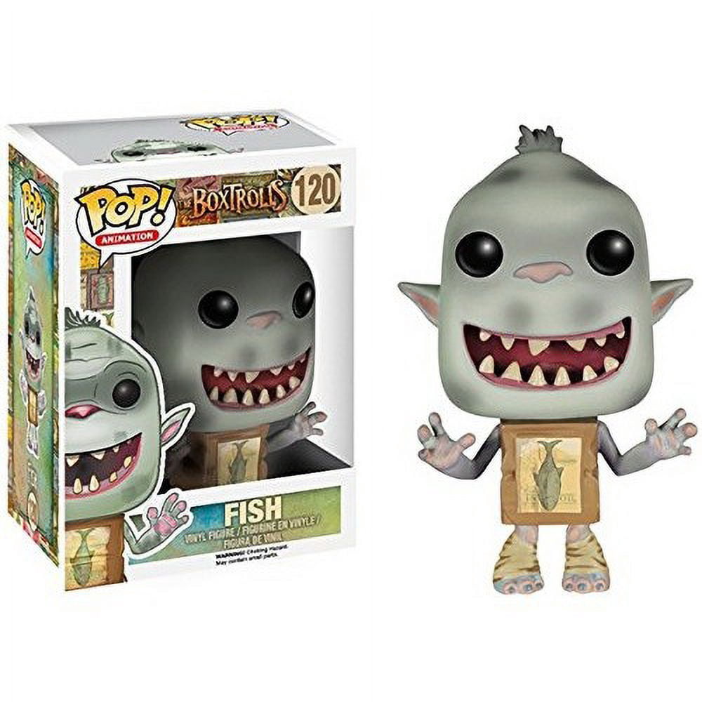 boxtrolls fish box and Shoe Collectible Figurine motion animated fantasy comedy film produced by Laika that is loosely based on the 2005 novel Here Be Monsters The Boxtrolls — Sylvain Marc