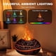 thumbnail image 3 of Colorful Volcano Diffuser 200ml Ultrasonic Flame Fire Humidifier with Auto-Off Protection Cool Mist Diffuser B, 3 of 5