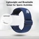 thumbnail image 3 of 2 correas elásticas para reloj compatibles con Apple Watch de 41 mm, 40 mm, 38 mm, 45 mm, 44 mm y 42 mm, cómodas y ajustables para la serie Iwatch Se 7, 6, 5 y 4, 3 of 5