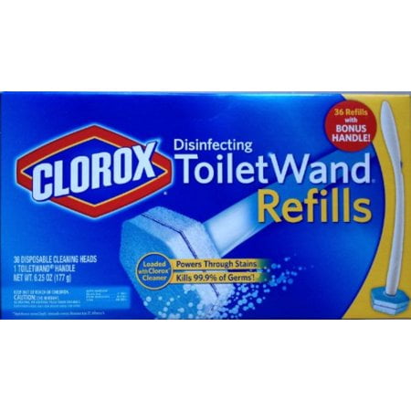 refills clorox wand toilet disinfecting bonus handle ct plus walmart