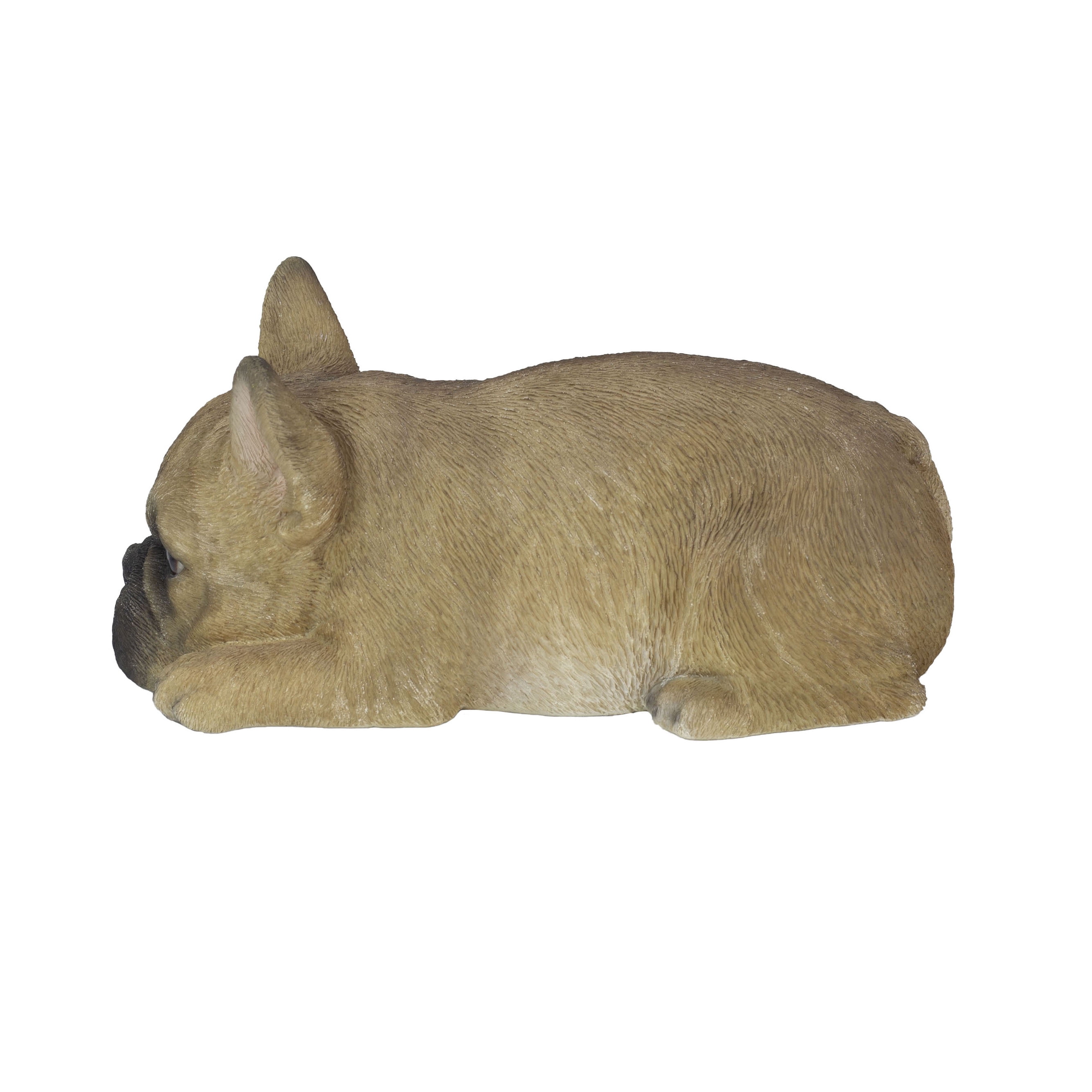 SOREAL Brown French Bulldog | Handpainted Decorative Puppy Statue for Home & Garden Decor | Premium Polyresin Dog Statue | Gift for Dog Lovers | Weather-Resistant Indoor/Outdoor Decor