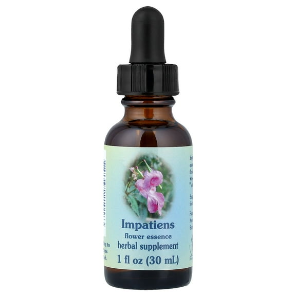 Flower Essence Services Impatiens, Flower Essence, 1 fl oz (30 ml)