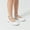 WHITE, variant on Girls Dress Shoes Interchangeable Ankle Strap Flower Girl Ballet Flats (Toddler/Little Kid/Big Kid)