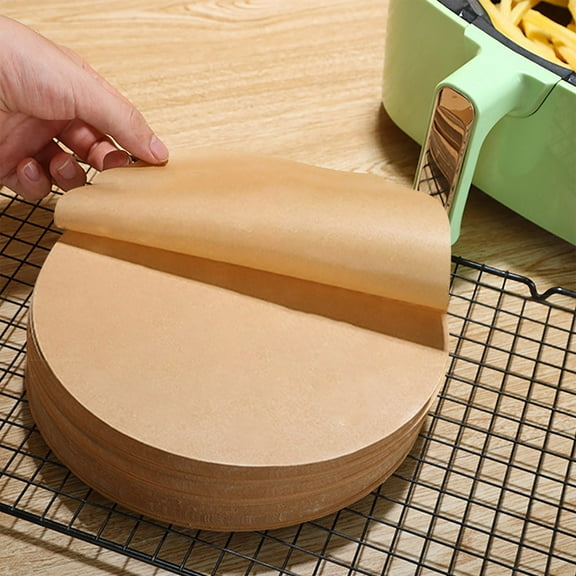 Air Fryer Parchment Paper under $5! CQCYD Air Fryer Parchment Paper, Non-Stick Baking Sheets for Oven Steamer, Disposable Liner Mats for Healthy Cooking