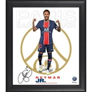 Neymar Jr. Paris Saint-Germain 15" x 17" Player Frame - Facsimile Signature - Fanatics Authentic Certified