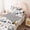 Gray, variant on JJCOITR Construction Truck Printed Zipper Bedding Sets Twin Lightweight Microfiber Forest Car Comforter Sets with Fitted Sheet Pillow Covers,White Grey
