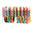 thumbnail image 4 of CSChome Golf Ball Holders 10Pcs Golf Ball Tee Striped Low-Resistance Tip for Increased Flight Distance Golf Training, 4 of 7