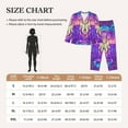 thumbnail image 6 of Disketp Pajamas Set Long Sleeve Sleepwear Womens Button Down Nightwear Pj Sets-Elephant In Tribal Style, 6 of 9
