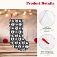 thumbnail image 4 of Lsque Husky Pattern 18 Inch Christmas Stockings, Festive Holiday Stocking for Christmas Decorations Holiday Decor, 4 of 8