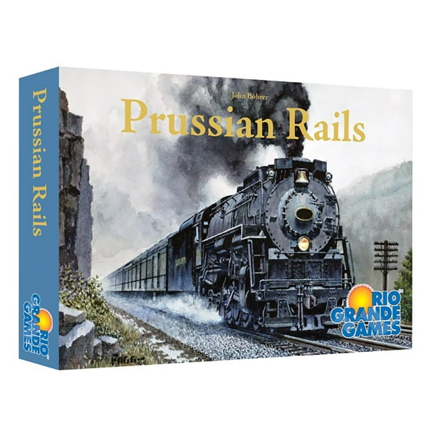 Rio Grande Games: Prusian Rails - Construye ferrocarriles en toda Alemania Juego de mesa de trenes Edades 14+ 3-5 jugadores 90-120 min