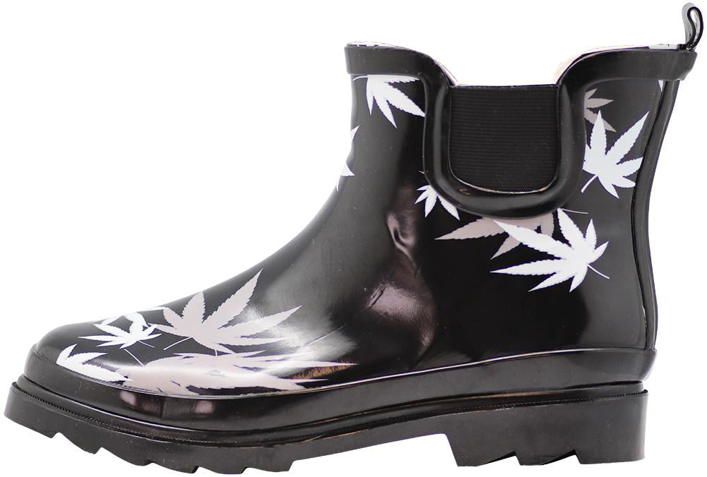 ankle high rain boots