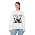 thumbnail image 4 of Women's Crewneck Sweatshirt-Morticia-Munster-Frankenstein Bride-Elvira, 4 of 6