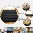 thumbnail image 4 of 3-Inch Queen Size Japanese Futon Mattress, Tri-Fold Floor Couch & Tatami Mat, Roll-Up Bed for Camping, Guest Room, Dorm, 4 of 7