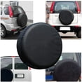 thumbnail image 5 of Cubierta para rueda de repuesto de 17 pulgadas, cubierta para rueda de cualquier diámetro (80 cm-83 cm/32"), impermeable, a prueba de polvo, de PVC, para protección de coche., 5 of 5