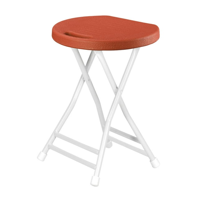 Tabouret Pliant Portable Épaissi Mobilier Tabouret Haut Extérieur Tabouret Pliable pour Rouge