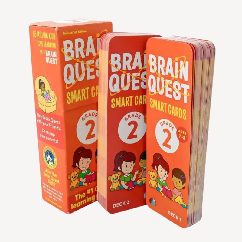 Brain Quest Smart Cards: Brain Quest 2nd Grade Smart Cards Revised 5th Edition (Other)