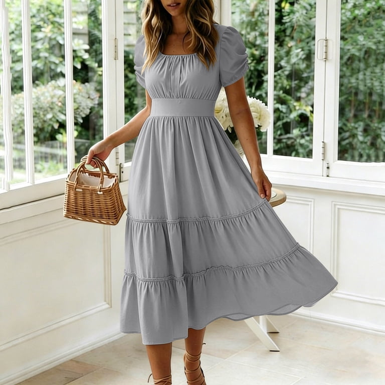 designer wool dress Asymmetrical Crêpe Double-Face Midi Size:41 Slim A sharp collar and Sage Green Dresses Products – Page 17