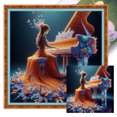 thumbnail image 1 of Hilo Algodón Ecológico Bordado Punto Cruz Con 14CT para Niña 40x40cm, 1 of 9