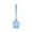 Blue, variant on SHIMELE Silicone Spatula Stir Fry Spatula Non Stick Turner Cooking Utensil Kitchen Frying Spatula Heat Resistant Leak Proof Slotted Design Non Slip Handle Dishwasher Safe