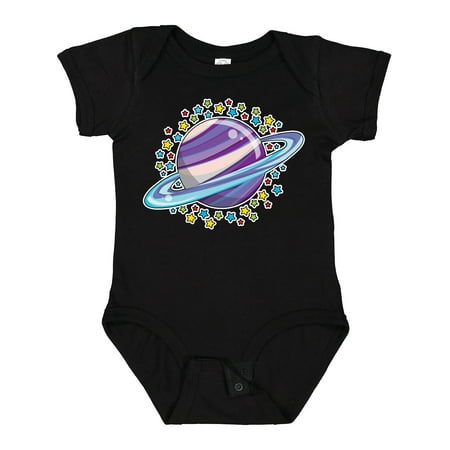

Inktastic Planet Saturn with Stars Gift Baby Boy or Baby Girl Bodysuit
