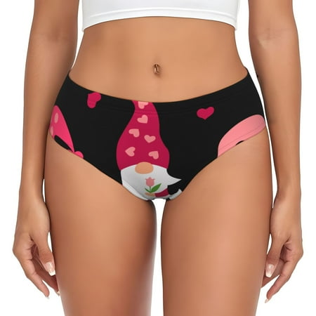 Naloa Love You Mom Women s High Waisted Cotton Underwear Soft Breathable Panties Stretch Briefs Seamless Ladies PantiesXX-Large