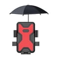 thumbnail image 1 of Soporte para teléfono de motocicleta, soporte para teléfono con mini Manillar Rojo, 1 of 8