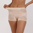 thumbnail image 3 of Defitshape Women's Butt Lifter Body Shaper Shorts Padded Hip Enhancer Shapewear Shorts Butt Lifting Mid Waist Hip Dip Butt Pads Nude 12, 3 of 5