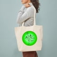thumbnail image 3 of CafePress - Green Dragon Tote Bag - Unisex Canvas Tote Bag, Beige, 1-Piece, 3 of 7