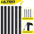thumbnail image 6 of Outdoor Volleyball Net 32x3 Feet with Adjustable Poles and Soft PU  for Backyard, Beach, Pool, 6 of 6