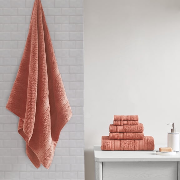 Super Soft Cotton Quick Dry Bath Towel 6 Piece Set