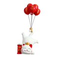 thumbnail image 2 of Escultura de globo de gato Strade Fareast Limited Estatua creativa decoración de mesa regalo de inauguración de casa, 2 of 8