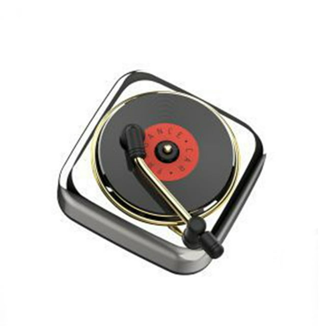 CARTTOU Record Player Air Freshener Car Aromatherapy Diffuser Vent Clip Car Air Conditioning Outlet Decoration for Auto
