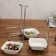 thumbnail image 4 of Soporte de Cerámica para Reposacucharas de cocina Sunnimix Estante de acero inoxidable, 4 of 8