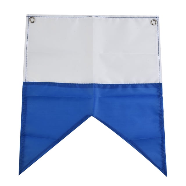Scuba Dive Boat Flag Scuba Diving Sign Marker Lightweight blue white