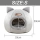 thumbnail image 4 of Tienda para mascotas, cama cueva para gatos, cachorros, saco de dormir suave semicerrado, sofá, cama iglú para mascotas de interior, 4 of 7