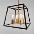 thumbnail image 4 of Artika Carter Lustre Moderne Mi-Siècle, Noir et Or, 4 of 6