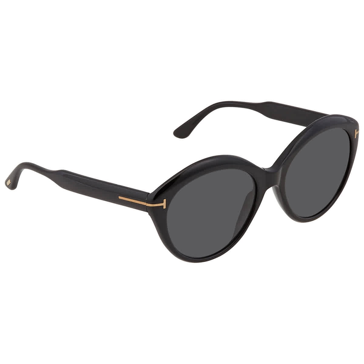 Tom Ford Maxine Gradient Smoke Round Ladies Sunglasses FT0763-F 01A 57 ...