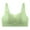 Green, variant on Women Seamless Wireless Bra Soft Support Push Up Anti-Sagging Underarm Smoothing Breathable Comfort Underwear Black M