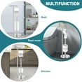 thumbnail image 6 of Toilet Paper Holder Stand Tissue Paper Roll DispenserToilet Paper Holder Stand Free Standing with Phone Shelf with Shelf for Bathroom Storage Holds Reserve Mega Rolls, 6 of 10