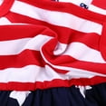 thumbnail image 6 of OAVQHLG3B 4th of July Toddler Baby Girls Summer Outfit Stars and Stripes Bow-Knot Dress American Flag Dress, 6 of 9