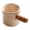 1, variant on Premium Handle Milk Measuring Cup Crafted From Durable Ceramic Materials