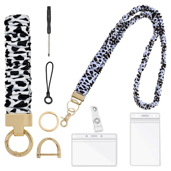 Kilougeis Student Essentials Id Holder Cute Stretchy Lanyards for Teachers Women. Great Choice for Birthdays Holidays and with Stylish Color Options.