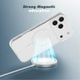 thumbnail image 5 of iPhone 17 Pro Max Phone Case, Slim-Fit Clear Magnetic Charging Shock Resistant Phone Case for iPhone 17 Pro Max Black, 5 of 5