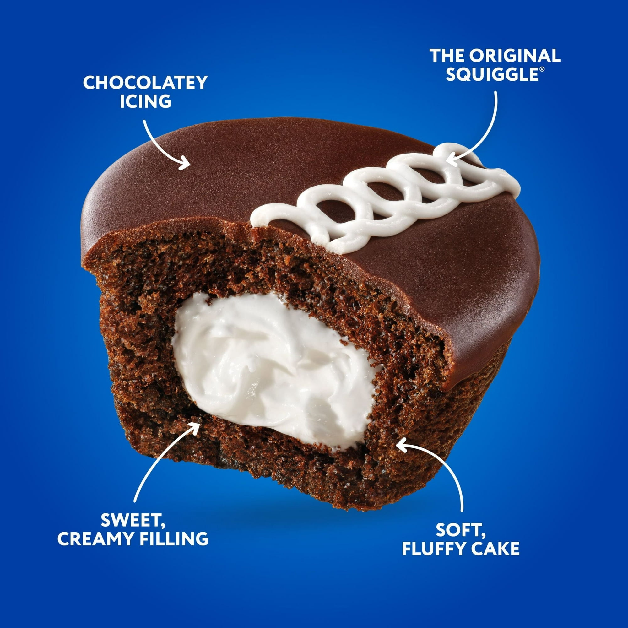 (3 pack) Hostess Cupcakes, Chocolate Snack Cakes, 12.7 oz Box (8 Ct.)