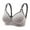 Gray, variant on Aofany Women's Plus Size Wireless Bra Lift and Support Bras for Women No Underwire Comfortable Full Coverage Wire Free Everyday Bra